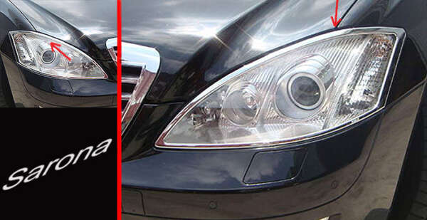 2007-2013 Mercedes-Benz S Class Chrome Accessories