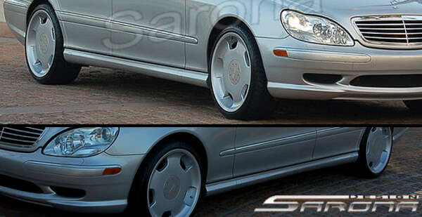 2000-2006 Mercedes-Benz S Class Side Skirts