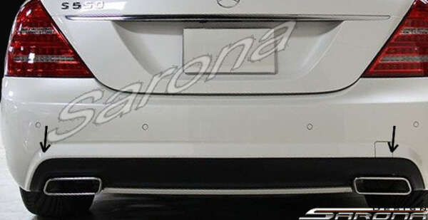 2010-2013 Mercedes-Benz S Class Rear Add-On