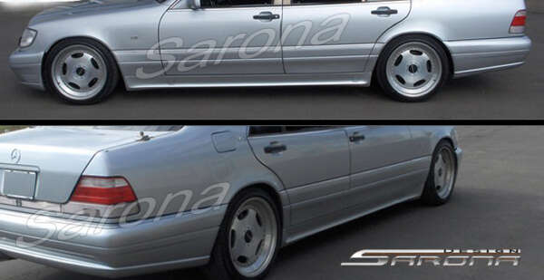 1992-1999 Mercedes-Benz S Class Side Skirts