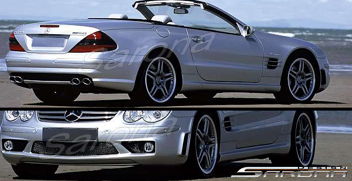 2003-2011 Mercedes-Benz SL Side Skirts