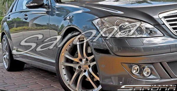 2007-2013 Mercedes-Benz S Class Side Skirts