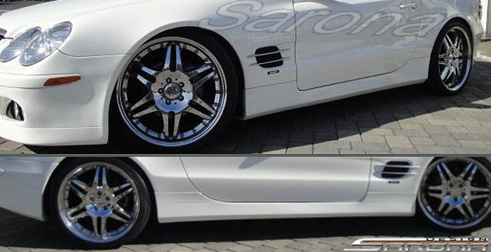 2003-2008 Mercedes-Benz SL Side Skirts