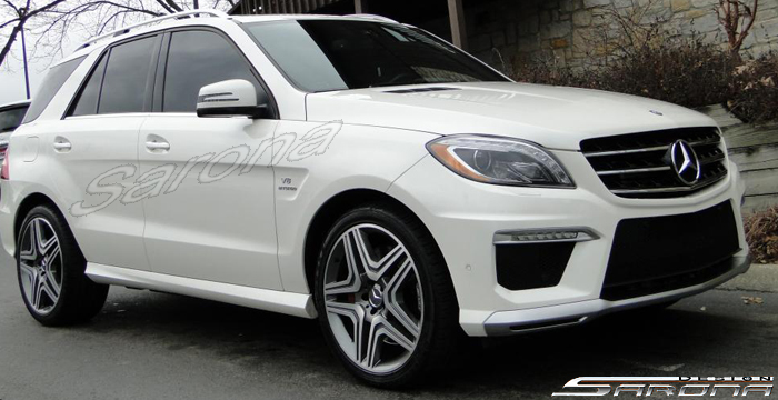 2012-2015 Mercedes-Benz ML Side Skirts