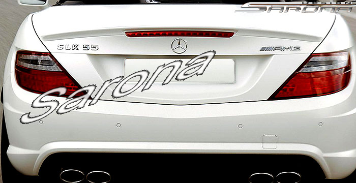 2012-2013 Mercedes-Benz SLK Trunk Wing 2012-2013 Mercedes-Benz SLK Trunk Wing