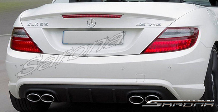 2012-2013 Mercedes-Benz SLK Trunk Wing 2012-2013 Mercedes-Benz SLK Trunk Wing