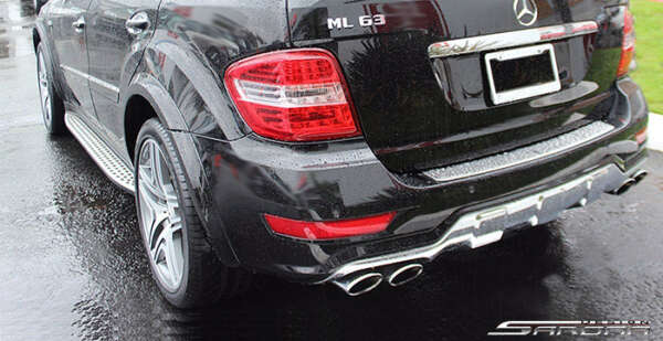 2009-2011 Mercedes-Benz ML Rear Bumper 2009-2011 Mercedes-Benz ML Rear Bumper