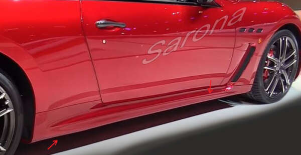 2008-2018 Maserati GranTurismo Side Skirts