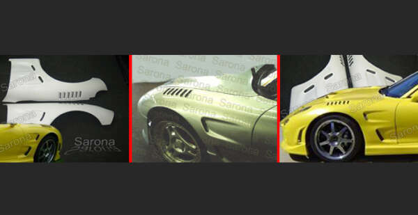 1993-1997 Mazda RX7 Fenders