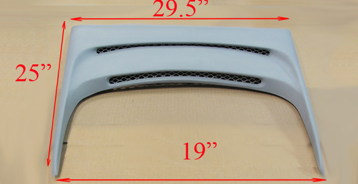 1990-1996 Nissan 300ZX Hood Scoop