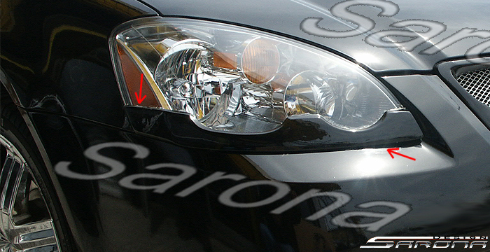 2002-2004 Nissan Altima Eyelids 2002-2004 Nissan Altima Eyelids