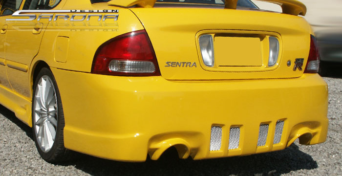 2000-2003 Nissan Sentra Rear Bumper 2000-2003 Nissan Sentra Rear Bumper