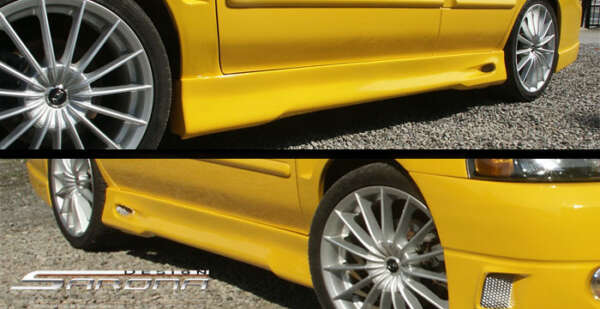 2000-2004 Nissan Sentra Side Skirts