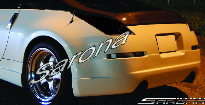 2003-2008 Nissan 350Z Rear Add-On 2003-2008 Nissan 350Z Rear Add-On