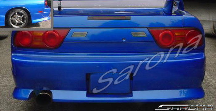 1989-1994 Nissan 240SX Rear Bumper