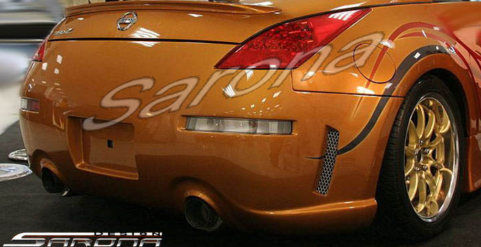 2003-2008 Nissan 350Z Rear Bumper