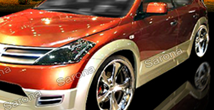 2003-2007 Nissan Murano Side Skirts