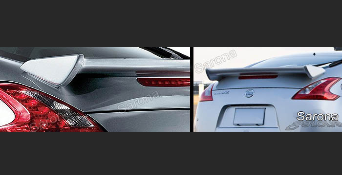 2008-2012 Nissan 370Z Trunk Wing