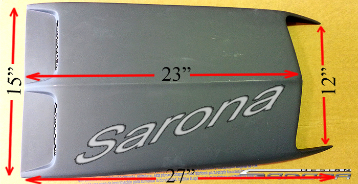 1970-2013 Universal All Universal Hood Scoop 1970-2013 Universal All Universal Hood Scoop