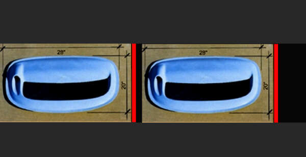 1970-2013 Universal All Universal Hood Scoop