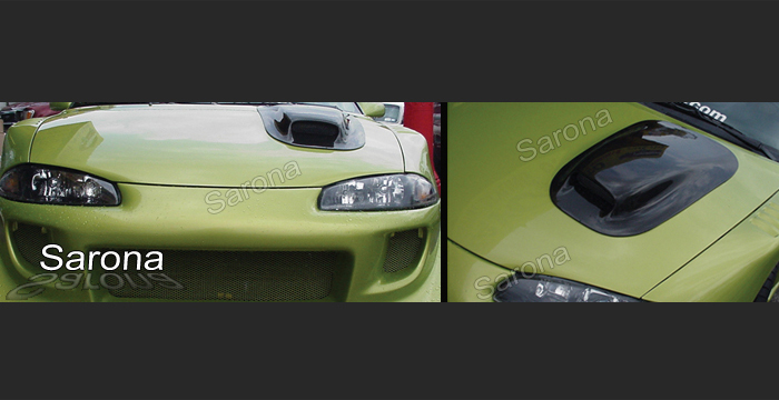 1995-1999 Mitsubishi Eclipse Hood Scoop 1995-1999 Mitsubishi Eclipse Hood Scoop