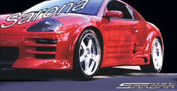 2000-2004 Mitsubishi Eclipse Side Skirts