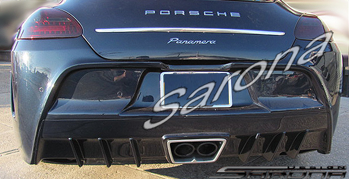 2010-2013 Porsche Panamera Rear Bumper