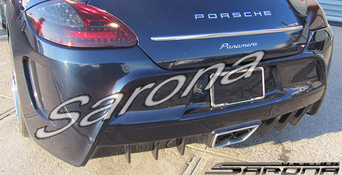2010-2013 Porsche Panamera Rear Bumper