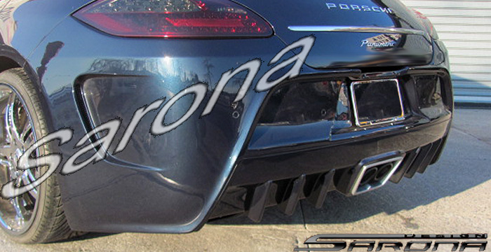 2010-2013 Porsche Panamera Rear Bumper