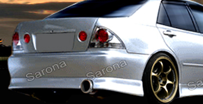 2000-2005 Lexus IS300 Rear Add-On Lip 2000-2005 Lexus IS300 Rear Add-On Lip