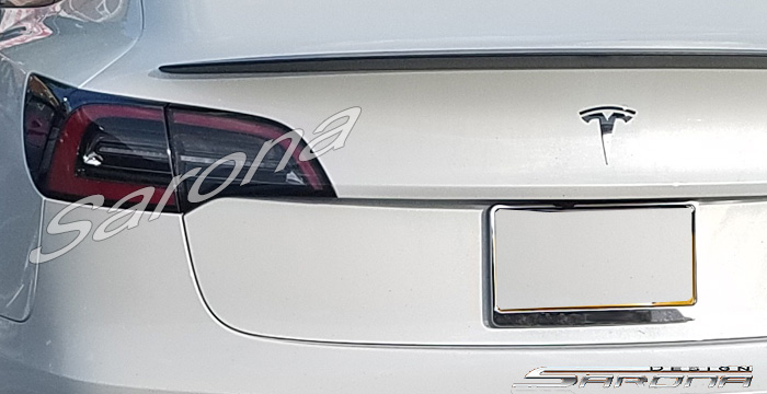2017-2019 Tesla Model 3 Trunk Wing 2017-2019 Tesla Model 3 Trunk Wing