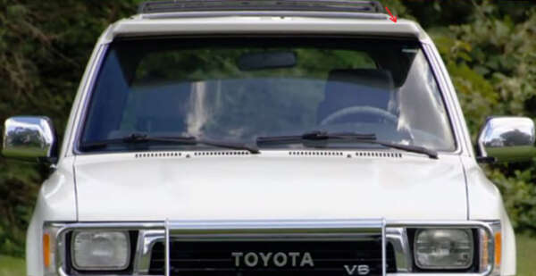 1991-1995 Toyota Pickup Sun Visor