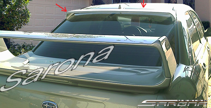 2002-2007 Subaru WRX Roof Wing 2002-2007 Subaru WRX Roof Wing
