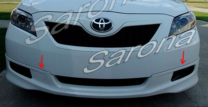 2007-2010 Toyota Camry Front Add-On 2007-2010 Toyota Camry Front Add-On