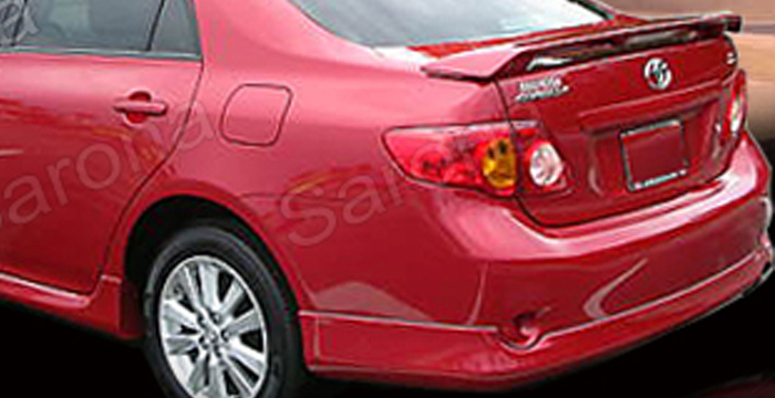 2009-2010 Toyota Corolla Rear Add-On 2009-2010 Toyota Corolla Rear Add-On