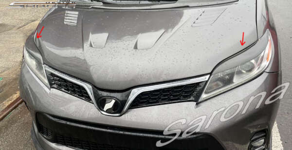 2011-2019 Toyota Sienna Eyelids