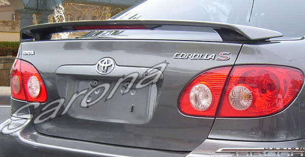 2004-2008 Toyota Corolla Trunk Wing 2004-2008 Toyota Corolla Trunk Wing