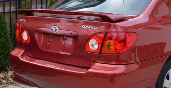 2003-2008 Toyota Corolla Trunk Wing