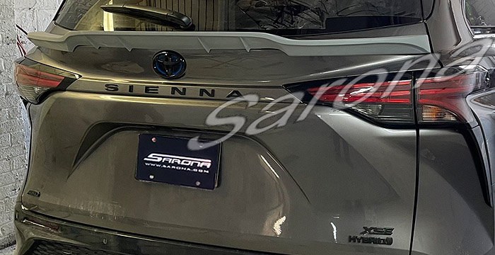 2020-2024 Toyota Sienna Trunk Wing 2020-2024 Toyota Sienna Trunk Wing