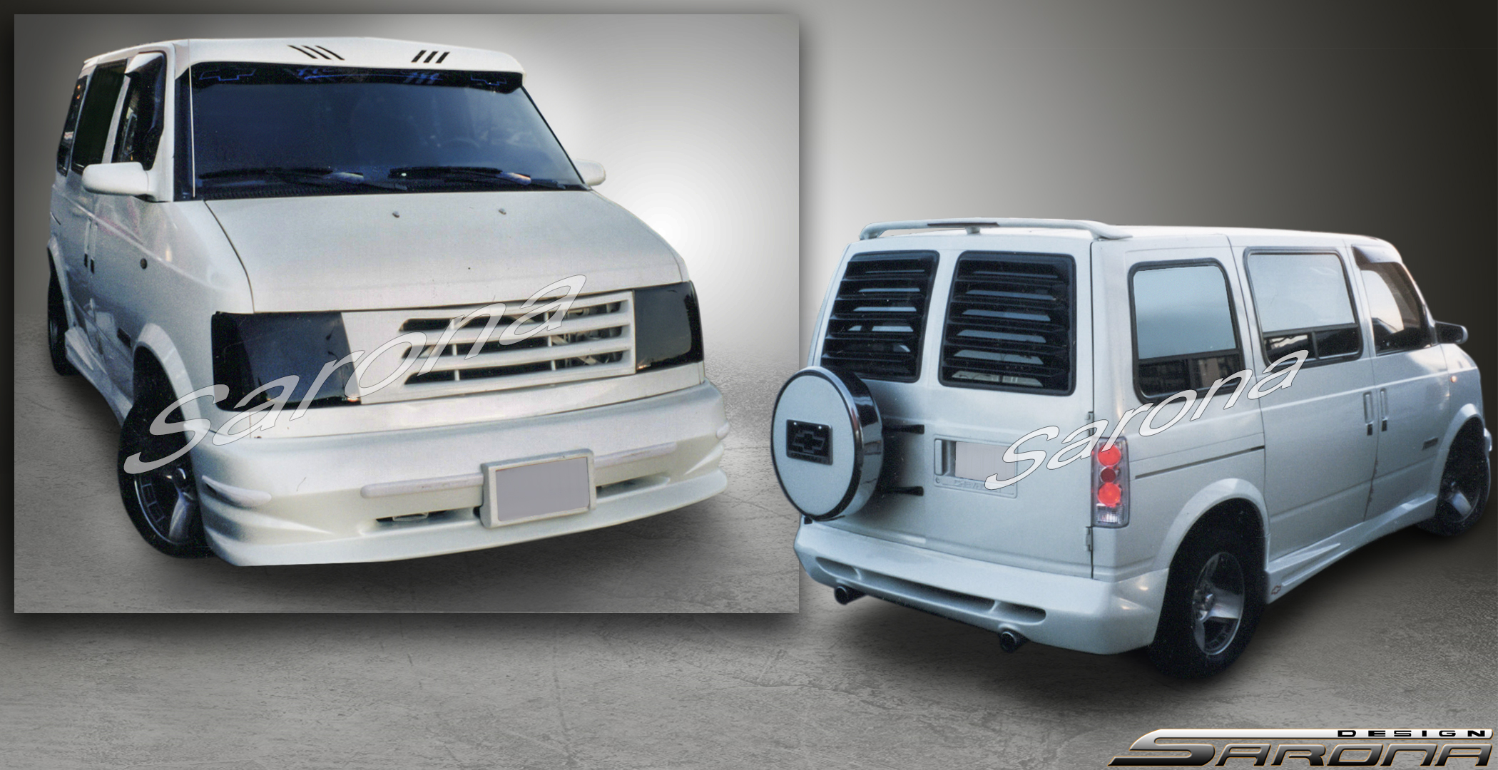 1984-1994 GMC Safari Body Kit 1984-1994 GMC Safari Body Kit
