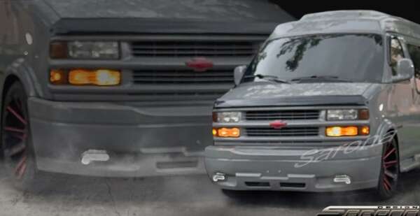 1996-2002 Chevrolet Express Van Front Bumper