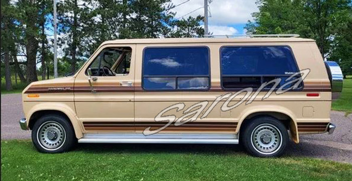 1975-2014 Ford Econoline Van Running Boards 1975-2014 Ford Econoline Van Running Boards