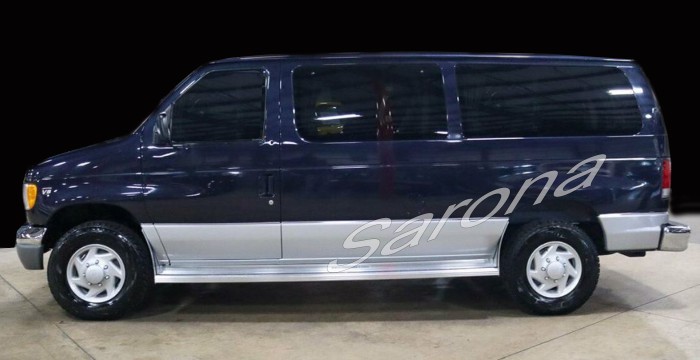 1992-2014 Ford Econoline Van Running Boards 1992-2014 Ford Econoline Van Running Boards