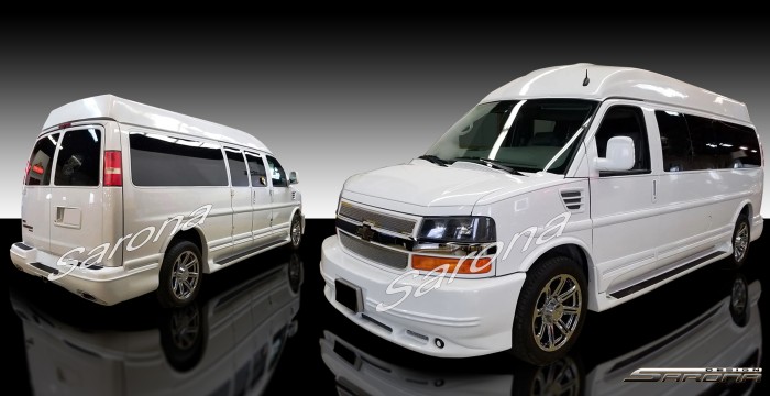 2003-2026 GMC Savanna Van Side Skirts 2003-2026 GMC Savanna Van Side Skirts