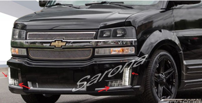 2003-2025 GMC Savanna Van Front Bumper 2003-2025 GMC Savanna Van Front Bumper
