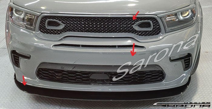 2011-2020 Dodge Durango Front Bumper 2011-2020 Dodge Durango Front Bumper