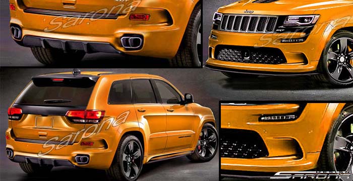 2014-2021 Jeep Grand Cherokee Body Kit 2014-2021 Jeep Grand Cherokee Body Kit