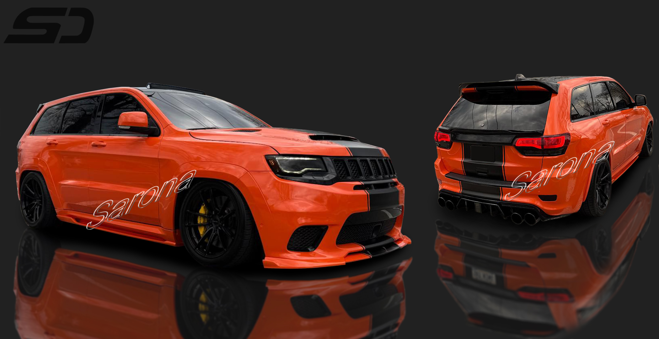 2011-2021 Jeep Grand Cherokee Body Kit 2011-2021 Jeep Grand Cherokee Body Kit
