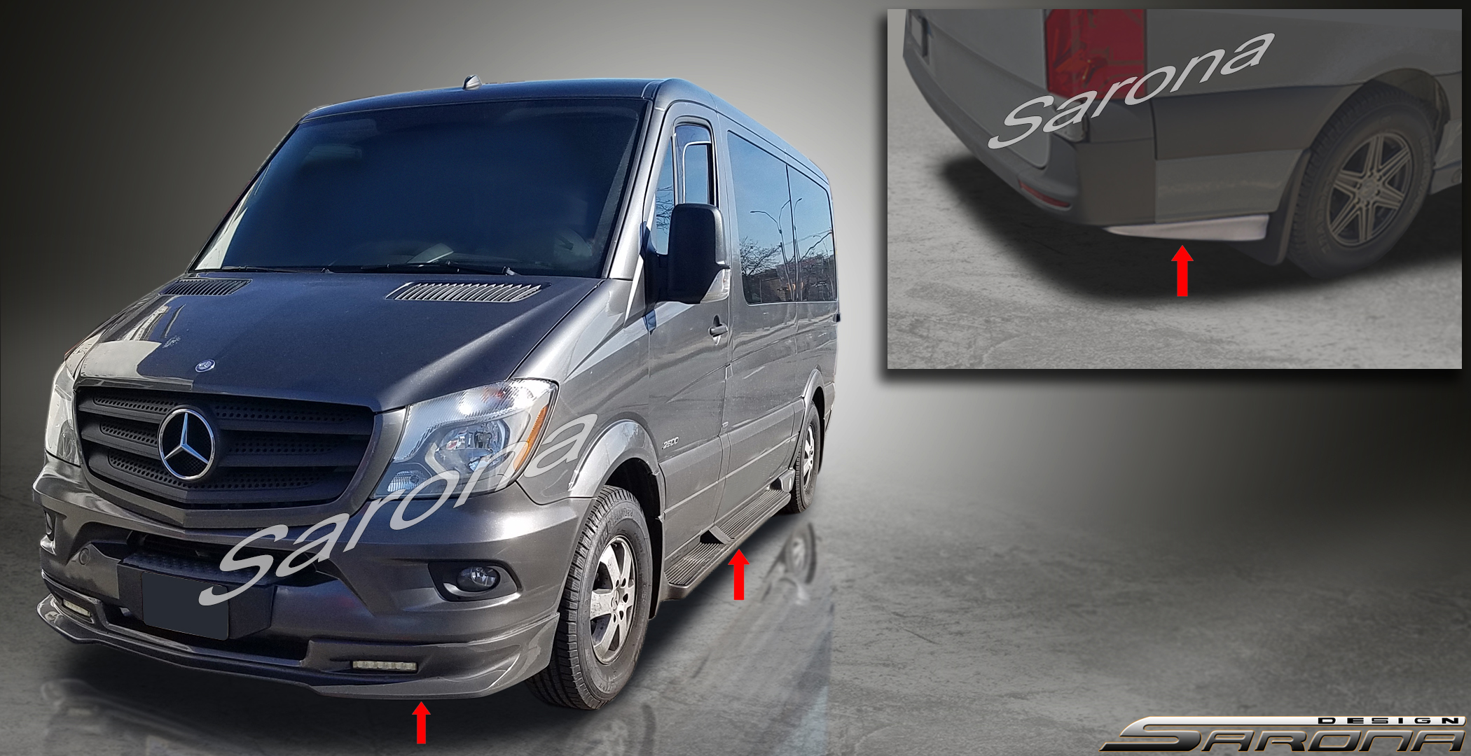 2007-2018 Mercedes-Benz Sprinter Body Kit 2007-2018 Mercedes-Benz Sprinter Body Kit