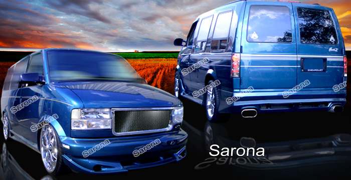1995-2004 GMC Safari Body Kit 1995-2004 GMC Safari Body Kit